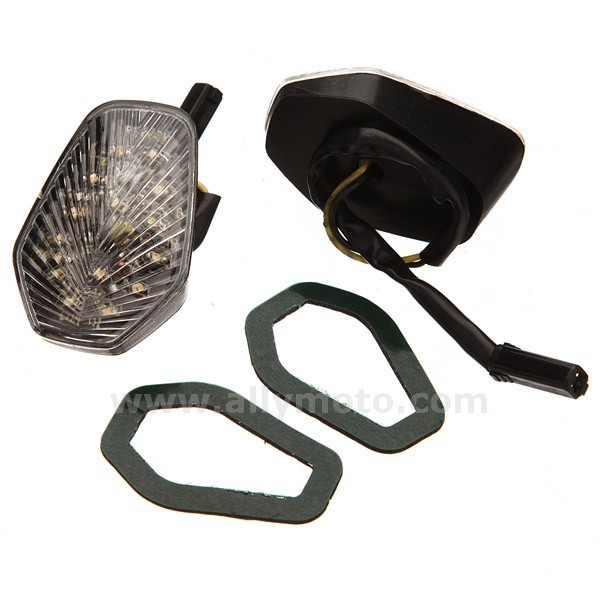 29 Flush Mount Led Turn Signal Amber Light Suzuki Gsxr 600 750 1000 00-05 01 02@2